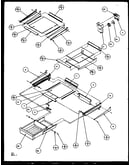 Cabinet shelving (tg18rbg/p1158302wg) (tg18rbl/p1158302wl) (tg18rbw/p1158302ww) (tz18rg/p1158401wg) (tz18rl/p1158401wl) (tz18rw/p1158401ww) (tq18rbg/p1158402wg) (tq18rbl/p1158402wl) (tq18rbw/p1158402ww) (tz21re/p1157601we) (tz21rl/p1157601wl) (tz21rg/p115