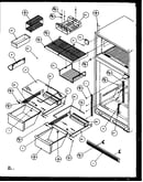 Cabinet shelving (tz22rl/p1157701wl) (tz22re/p1157701we) (tz22rw/p1157701ww) (tzi22re/p1168003we) (tzi22rl/p1168003wl) (tzi22rw/p1168003ww)