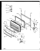 Freezer door (ts18r2l/p1158311wl) (ts18r2g/p1158311wg) (ts18r2w/p1158311ww) (tsi18r2l/p1182102wl) (tsi18r2w/p1182102ww) (tx18r2l/p1158412wl) (tx18r2w/p1158412ww)