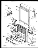 Refrigerator door (tx22r2e/p1157706we) (tx22r2l/p1157706wl) (tx22r2w/p1157706ww) (txi22r2l/p1168014wl) (txi22r2e/p1168014we) (txi22r2w/p1168014ww)