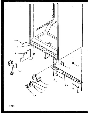 Cabinet bottom (ts18r2l/p1158311wl) (ts18r2g/p1158311wg) (ts18r2w/p1158311ww) (tsi18r2l/p1182102wl) (tsi18r2w/p1182102ww) (tx18r2l/p1158412wl) (tx18r2w/p1158412ww) (tx21r2l/p1157609wl) (tx21r2e/p1157609we) (tx21r2w/p1157609ww) (txi21r2e/p1168012we) (txi21