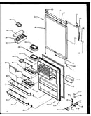 Refrigerator door (tg18r2g/p1158305wg) (tg18r2l/p1158305wl) (tg18r2w/p1158305ww) (tz18r2g/p1158409wg) (tz18r2l/p1158409wl) (tz18r2w/p1158409ww) (tq18r2g/p1158410wg) (tq18r2l/p1158410wl) (tq18r2w/p1158410ww)
