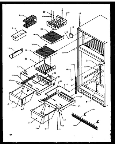 Cabinet shelving (tz22r2l/p1157705wl) (tz22r2e/p1157705we) (tz22r2w/p1157705ww) (tzi22r2e/p1168013we) (tzi22r2l/p1168013wl) (tzi22r2w/p1168013ww)