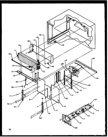 Evaporator area