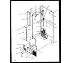 Amana TZI21R2E-/P1168011WE cabinet back diagram