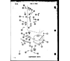 Amana UF22C/P60345-72W compressor parts diagram