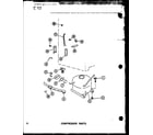 Amana U23C-G/P60345-73WG compressor  parts diagram