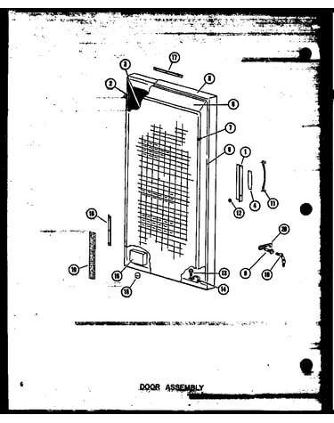 Pdoor assembly