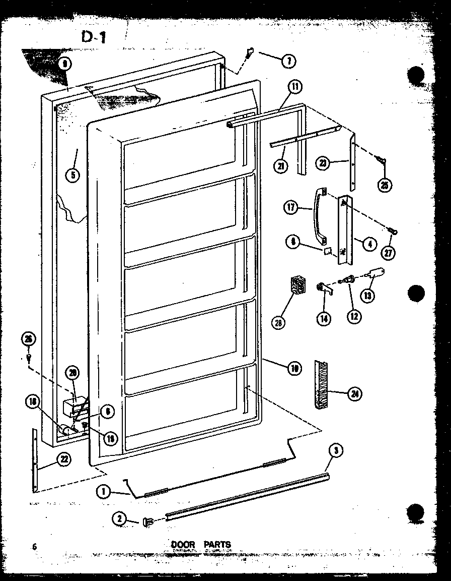 Door parts (esuf14c-c/p60345-80w-c) (esuf14c/p60345-80w) (esuf14c-l/p60345-80w-l) (esuf14c-a/p60345-80w-a) (esuf14c-g/p60345-80w-g) (esuf16c/p60345-81w) (esuf16c-g/p60345-81w-g) (esuf16c-a/p60345-81w-a) (esuf16c-c/p60345-81w-c) (esuf16c-l/p60345-81w-l)