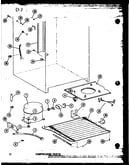 Compressor parts (esuf14c-c/p60345-80w-c) (esuf14c/p60345-80w) (esuf14c-l/p60345-80w-l) (esuf14c-a/p60345-80w-a) (esuf14c-g/p60345-80w-g) (esuf16c/p60345-81w) (esuf16c-g/p60345-81w-g) (esuf16c-a/p60345-81w-a) (esuf16c-c/p60345-81w-c) (esuf16c-l/p60345-81w