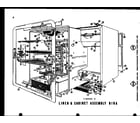 Amana BIFL liner & cabinet assembly bira (i) diagram
