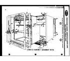 Amana BIF liner & cabinet assembly bifa (ii) diagram