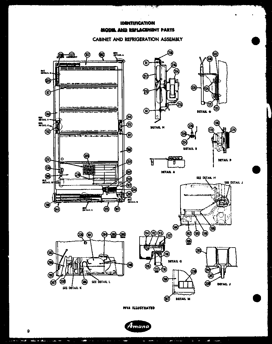 CABINET AND REFRIGERATION ASSEMBLY