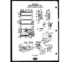 Amana S23B cabinet and refrigeration assembly diagram