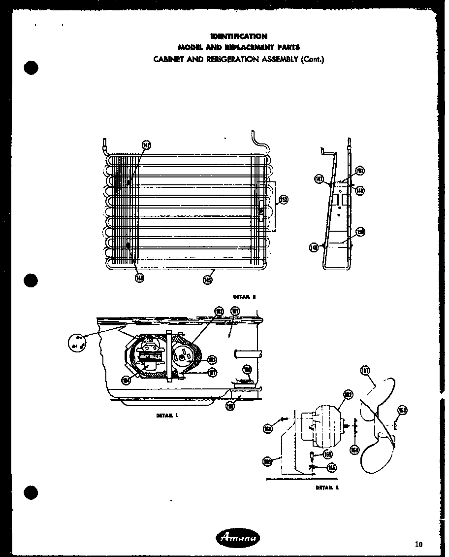 Cabinet and refrigeration assembly