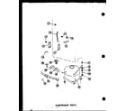 Amana U13K-AG/P60250-1WG compressor parts diagram