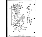 Amana UF16K-A/P60250-40WA interior parts diagram