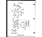 Amana UF16K-A/P60250-10WA compressor parts diagram