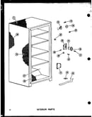 Interior parts (u13w-c/p60335-1wc) (u13w-a/p60335-1wa) (u13w/p60335-1w) (u13w-ag/p60335-1wg) (u16w/p60335-2w) (u16w-c/p60335-2wc) (u16w-ag/p60335-2wg) (u16w-a/p60335-2wa) (u16w/p60335-6w) (u16w-c/p60335-6wc) (u16w-ag/p60335-6wg) (u16w-a/p60335-6wa) (u18w-