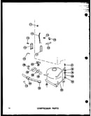 Compressor parts (u13w-c/p60335-1wc) (u13w-a/p60335-1wa) (u13w/p60335-1w) (u13w-ag/p60335-1wg) (u16w/p60335-2w) (u16w-c/p60335-2wc) (u16w-ag/p60335-2wg) (u16w-a/p60335-2wa) (u16w/p60335-6w) (u16w-c/p60335-6wc) (u16w-ag/p60335-6wg) (u16w-a/p60335-6wa) (u18