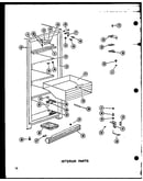 Interior parts (u13k/p60250-72w) (u13k-c/p60250-72wc) (u13k-ag/p60250-72wg) (u13k-a/p60250-72wa) (u13w-ag/p60335-7wg) (u13w-a/p60335-7wa) (u13w/p60335-7w) (u13w-c/p60335-7wc) (u16k-c/p60250-73wc) (u16k-a/p60250-73wa) (u16k/p60250-73w) (u16k-ag/p60250-73wg