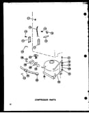 Compressor parts (u13k/p60250-72w) (u13k-c/p60250-72wc) (u13k-ag/p60250-72wg) (u13k-a/p60250-72wa) (u13w-ag/p60335-7wg) (u13w-a/p60335-7wa) (u13w/p60335-7w) (u13w-c/p60335-7wc) (u16k-c/p60250-73wc) (u16k-a/p60250-73wa) (u16k/p60250-73w) (u16k-ag/p60250-73