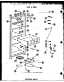 Interior parts (uf12w-c/p60335-11wc) (uf12w-a/p60335-11wa) (uf12w/p60335-11w) (uf12w-ag/p60335-11wg) (uf12w/p60345-1w) (uf12w-c/p60345-1wc) (uf12w-ag/p60345-1wg) (uf12w-a/p60345-1wa) (uf16w-c/p60335-12wc) (uf16w-a/p60335-12wa) (uf16w/p60335-12w) (uf16w-ag
