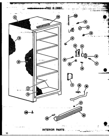 Interior parts (uf12w-c/p60335-11wc) (uf12w-a/p60335-11wa) (uf12w/p60335-11w) (uf12w-ag/p60335-11wg) (uf12w/p60345-1w) (uf12w-c/p60345-1wc) (uf12w-ag/p60345-1wg) (uf12w-a/p60345-1wa) (uf16w-c/p60335-12wc) (uf16w-a/p60335-12wa) (uf16w/p60335-12w) (uf16w-ag