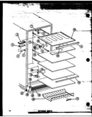 Interior parts (esu13-c/p60345-11wc) (esu13/p60345-11w) (esu13-a/p60345-11wa) (esu13-l/p60345-11wl) (esu13-ag/p60345-11wg) (esu513-ag/p60345-12wg) (esu513-l/p60345-12wl) (esu513-a/p60345-12wa) (esu513/p60345-12w) (esu513-c/p60345-12wc) (esu15-c/p60345-13w