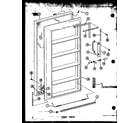 Amana ESU17B-L/P60345-48WL door parts diagram