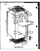 Liner and shelf assembly