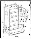 Door parts (uf22c/p60345-82w)