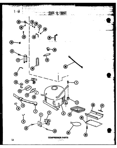 Compressor parts (uf22c/p60345-82w)