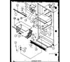 Amana ESU15D/P6034585W interior parts diagram