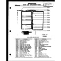 Amana 12E model 18a diagram