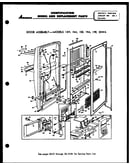 Door assembly - models 12h, 15a, 15b, 19a, 19b