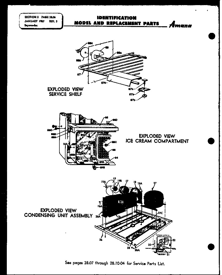 SHELF, ICE CREAM UNIT, CONDENSING UNIT