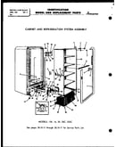 Cabinet and refrigeration