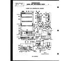 Amana D18B cabinet and refrigeration assembly (d13) (d13l) (fs16) diagram