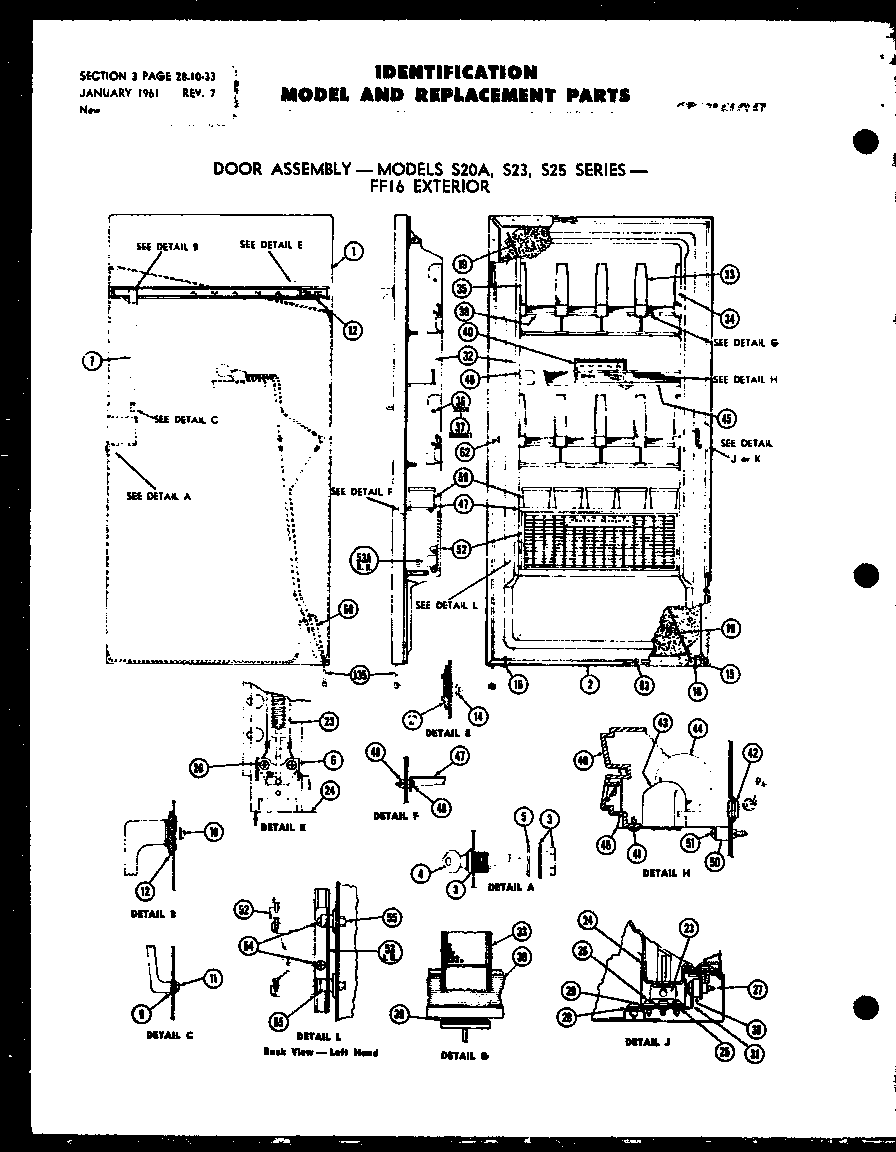 DOOR ASSEMBLY (FF16) (S20A)