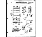 Amana 20 cabinet and refrigeration assembly (ff16) diagram