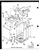 Front panel (lw2402/p7762113w) (lw2403/p7762120w)