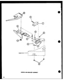 Switch andbracket assembly (lw1201/p7762110w) (lw1501/p7762111w) (lw1503/p7762118w) (lw2302/p7762112w) (lw2303/p7762119w)