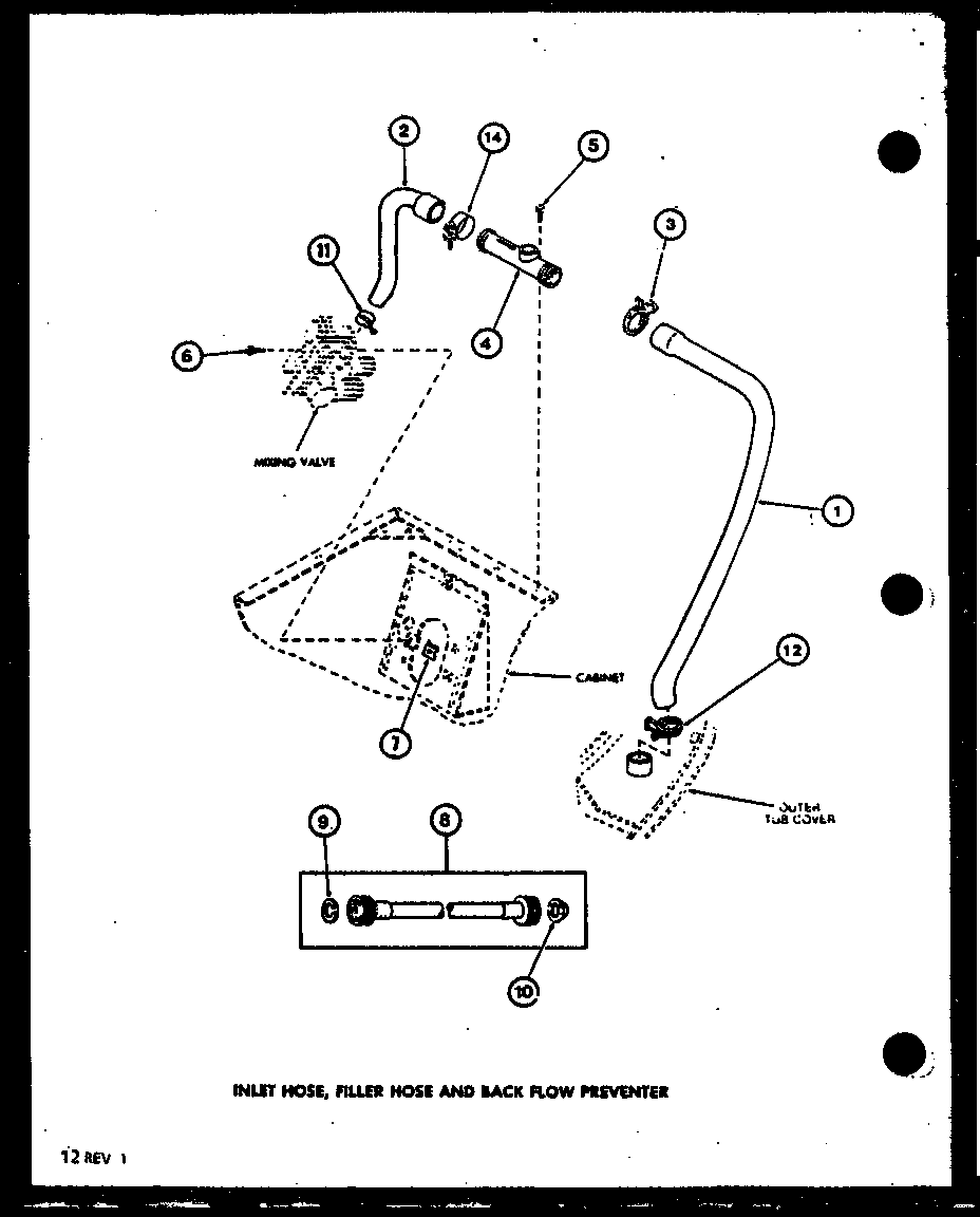 Inlet hose