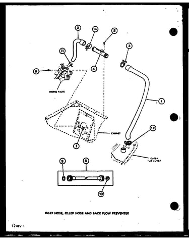 Inlet hose