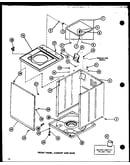 Front panel (lw2402/p7762126w) (lw2403/p7762127w)
