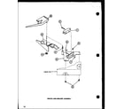 Amana LW1501/P7762122W switch and bracket assembly (lw2402/p7762126w) (lw2403/p7762127w) diagram