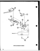 Switch and bracket assembly (lw2402/p7762126w) (lw2403/p7762127w)