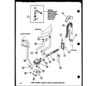 Amana LW1501/P7762122W pump assembly (lw2402/p7762126w) (lw2403/p7762127w) diagram
