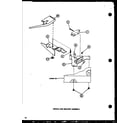 Amana LWD773/P7804717W switch and bracket assembly diagram